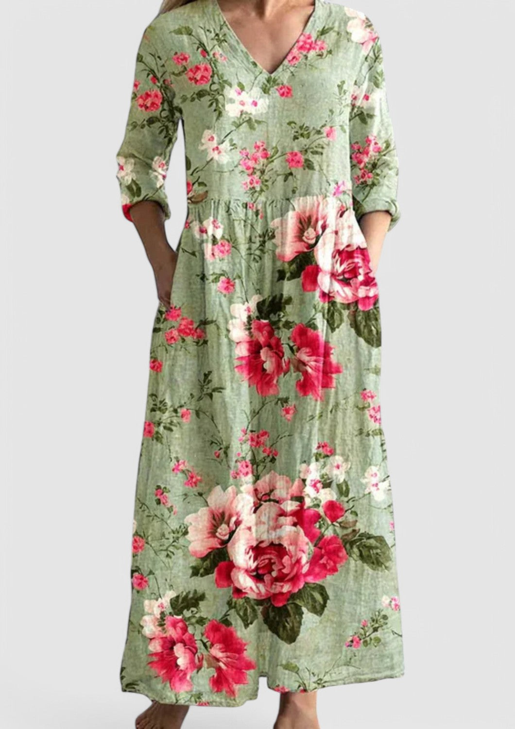 Brooklyn | Maxi Orchid Dress