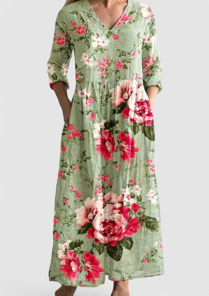 Brooklyn | Maxi Orchid Dress