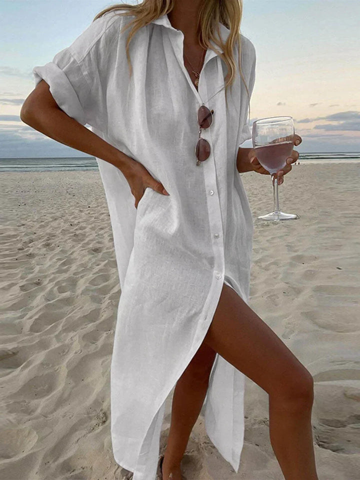 Sienna™ - Linen Summer Dress