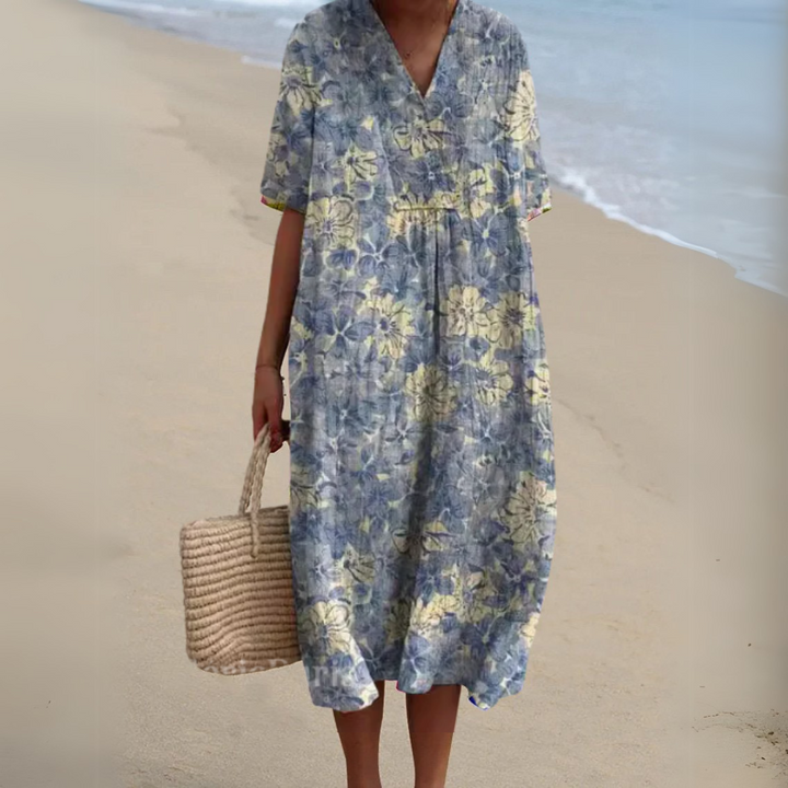 Eleanor™ - Radiant Floral Dress