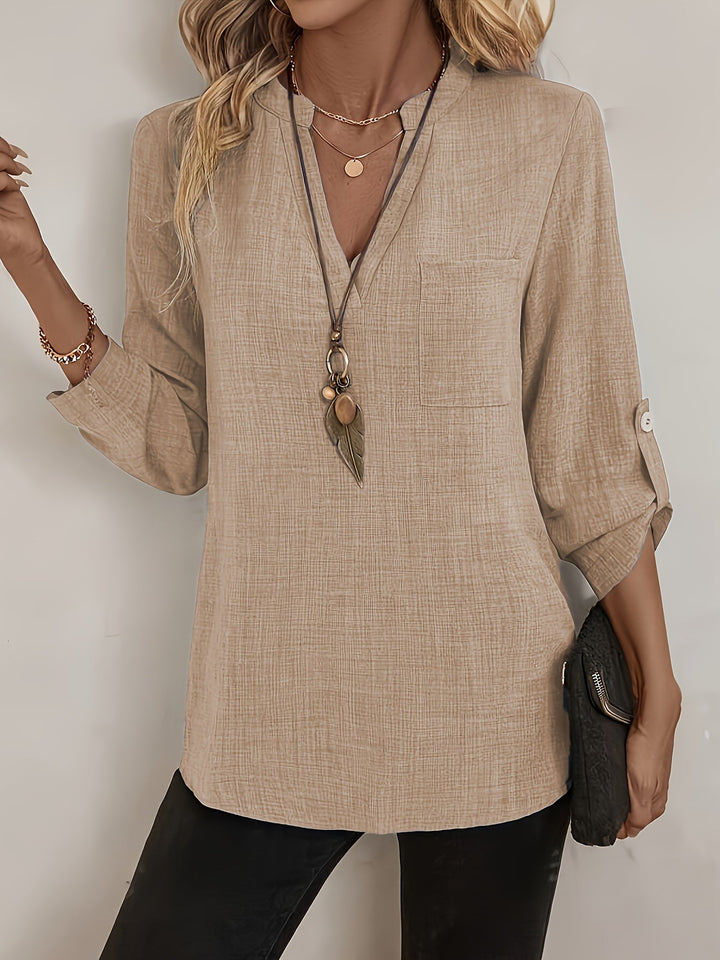 Sandie™ | V-Neck Blouse