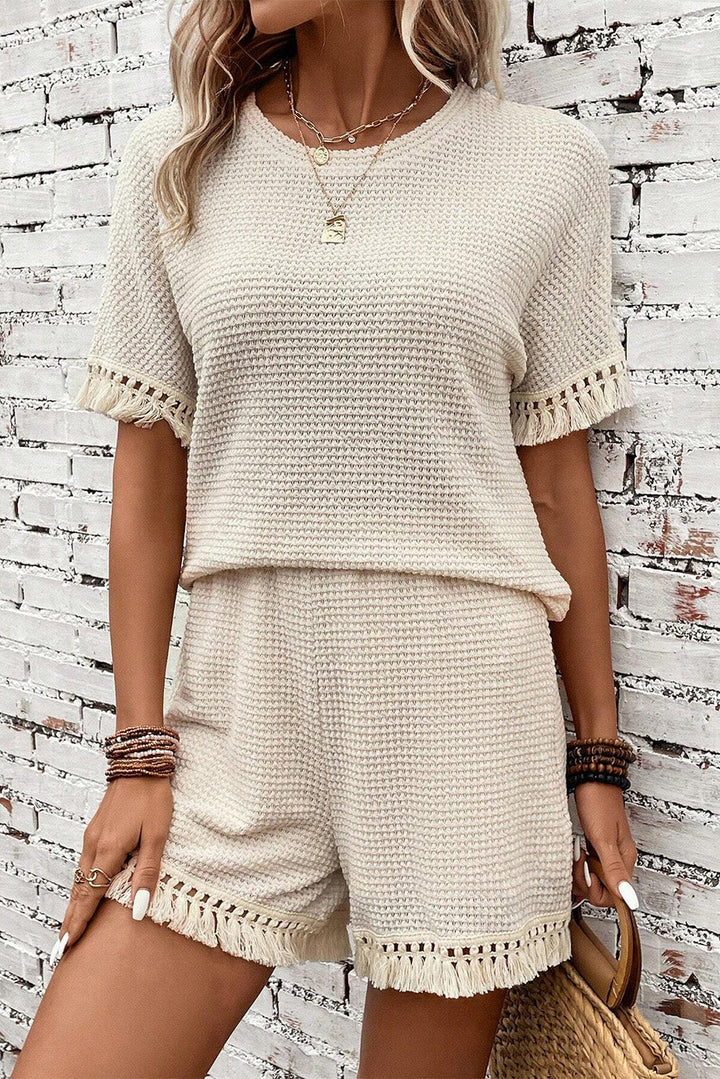 Allirea™ | Boho Fringe Two-Piece Set