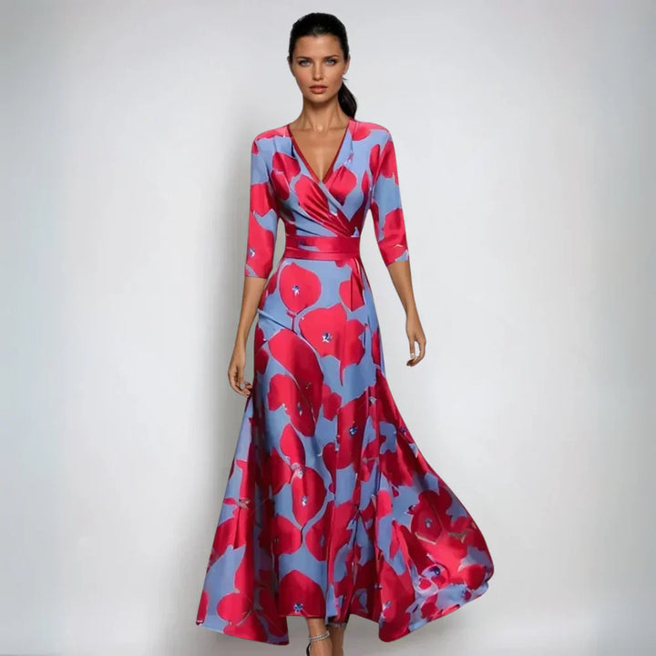 Elise™ | Elegance Wrap Maxi Dress