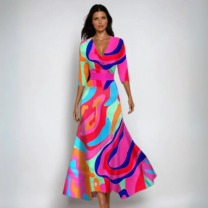 Maeva | Elegance Wrap Maxi Dress