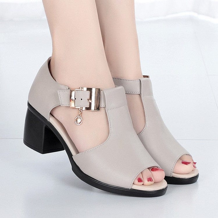 Amelia | Orthopedic Open-Toe Block Heel Sandals
