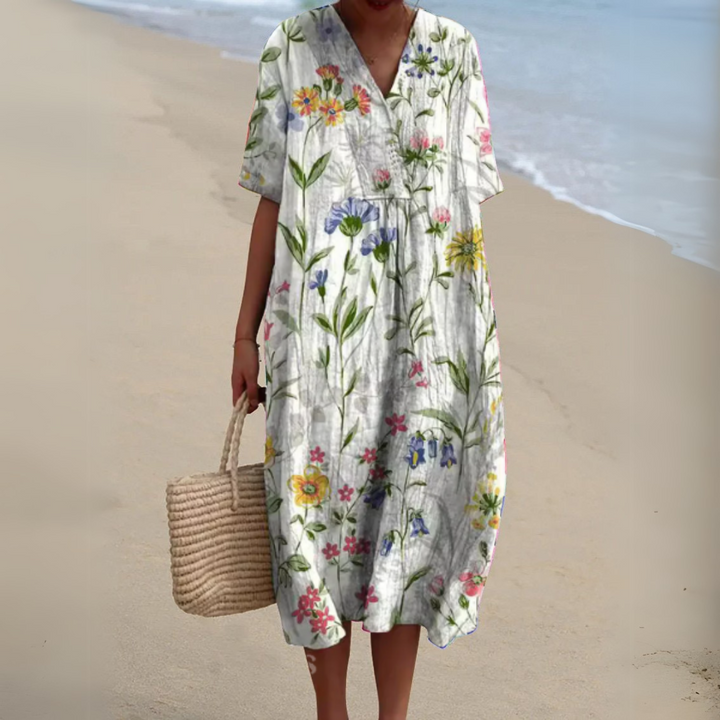 Eleanor™ - Radiant Floral Dress
