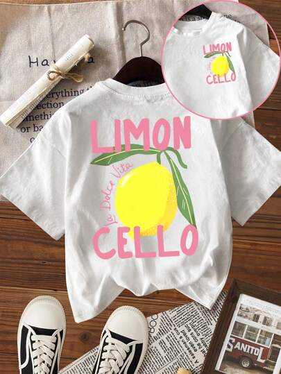 Tilly™ | Graphic Print Cotton T-Shirt