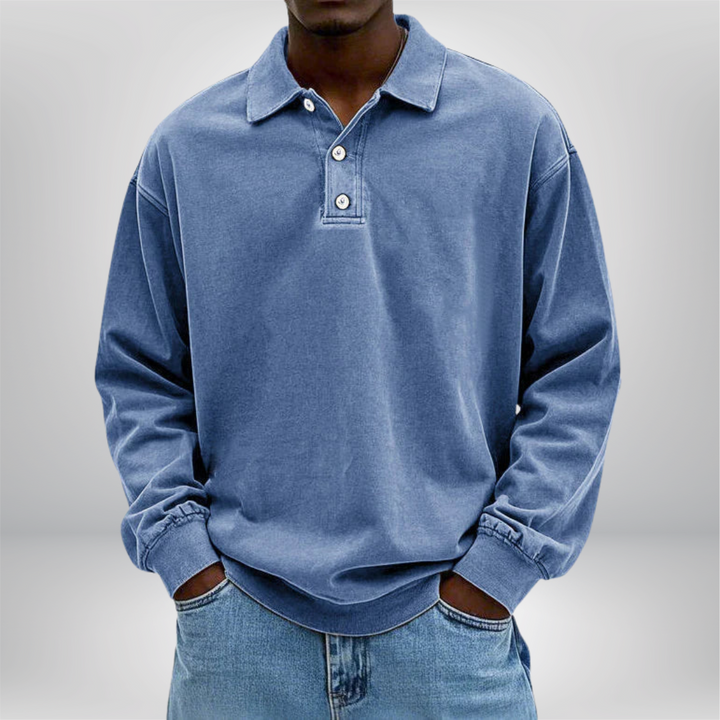 Luis™ | Vintage Long Sleeve Shirt