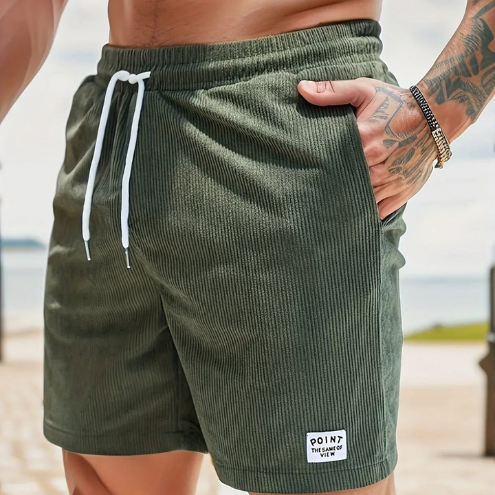 Johnny­­­™ - Ribbed Men's Shorts