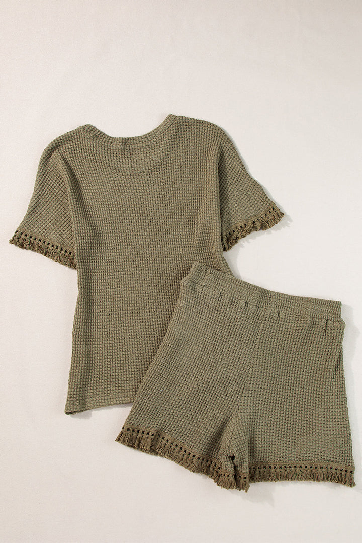 Allirea™ | Boho Fringe Two-Piece Set