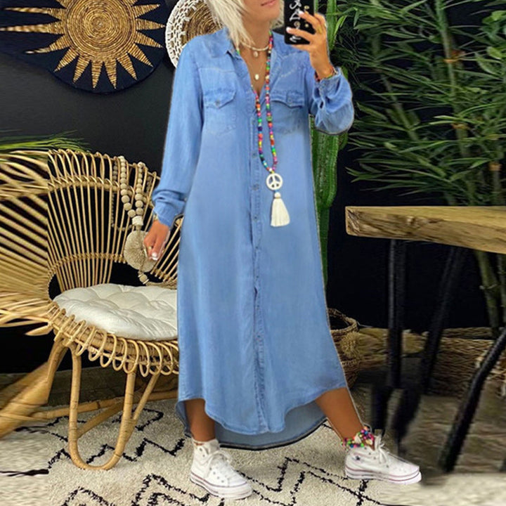 Iselina™ | Long Sleeve Maxi Dress