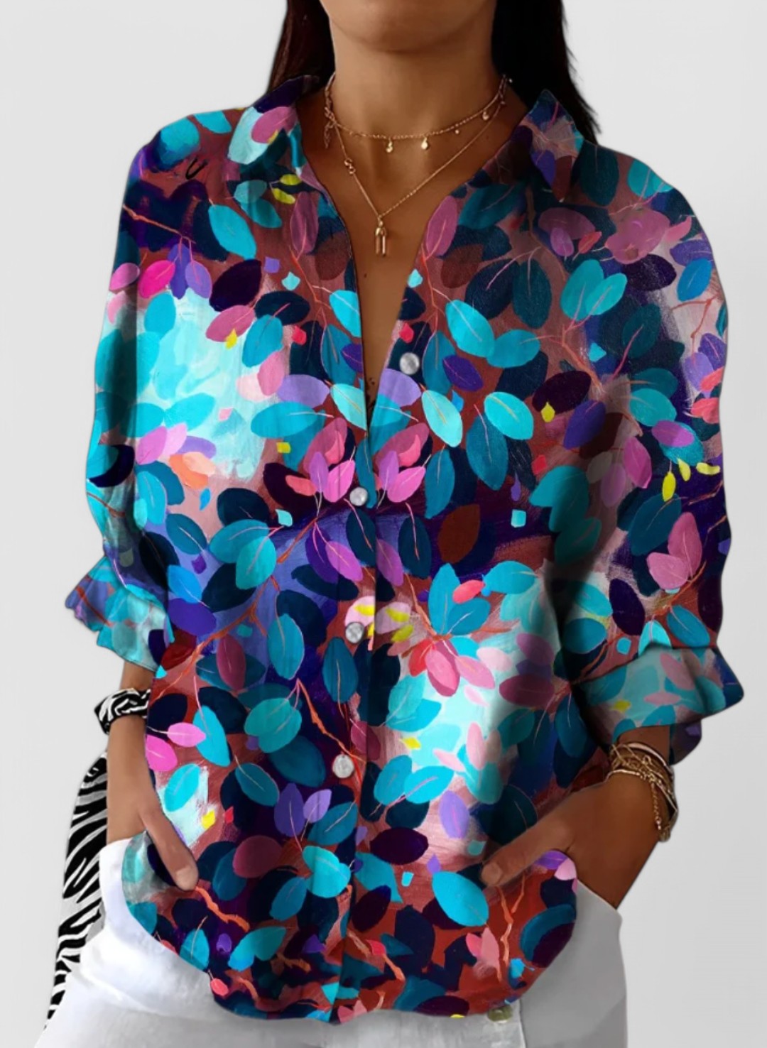 Charlotte | Bliss Button-Up Shirt