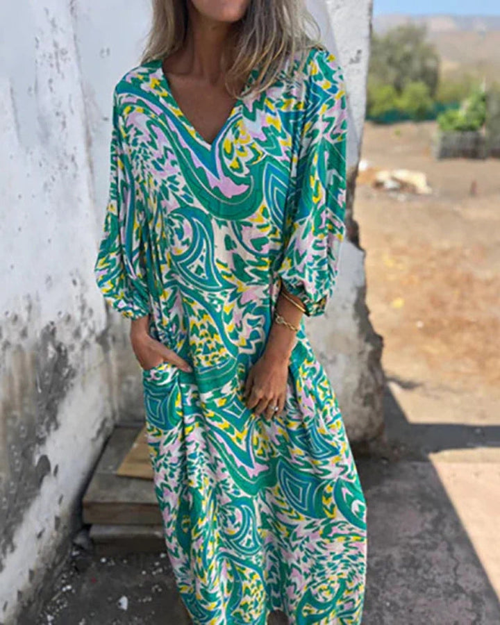 Zahara | Bohemian Maxi Dress