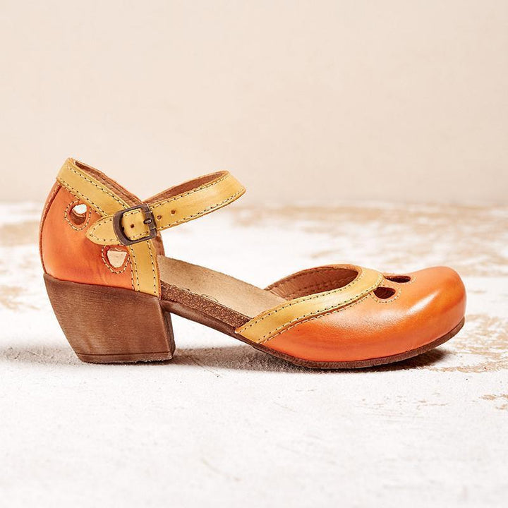 May |  Orthopedic Sandals with Low Heel