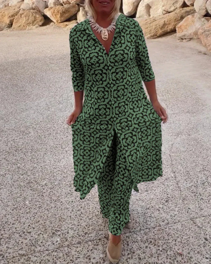 Everette |Geometric Two-Piece Set