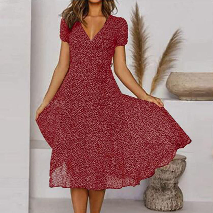 Lucia™ | V-Neck Summer Dress