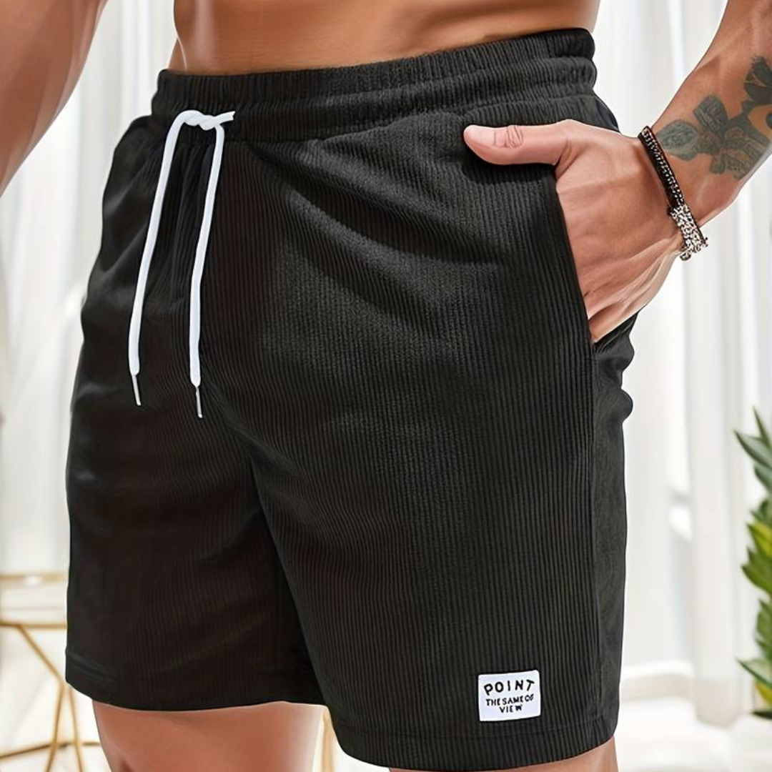 Johnny­­­™ - Ribbed Men's Shorts