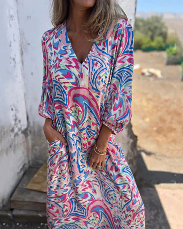 Zahara | Bohemian Maxi Dress