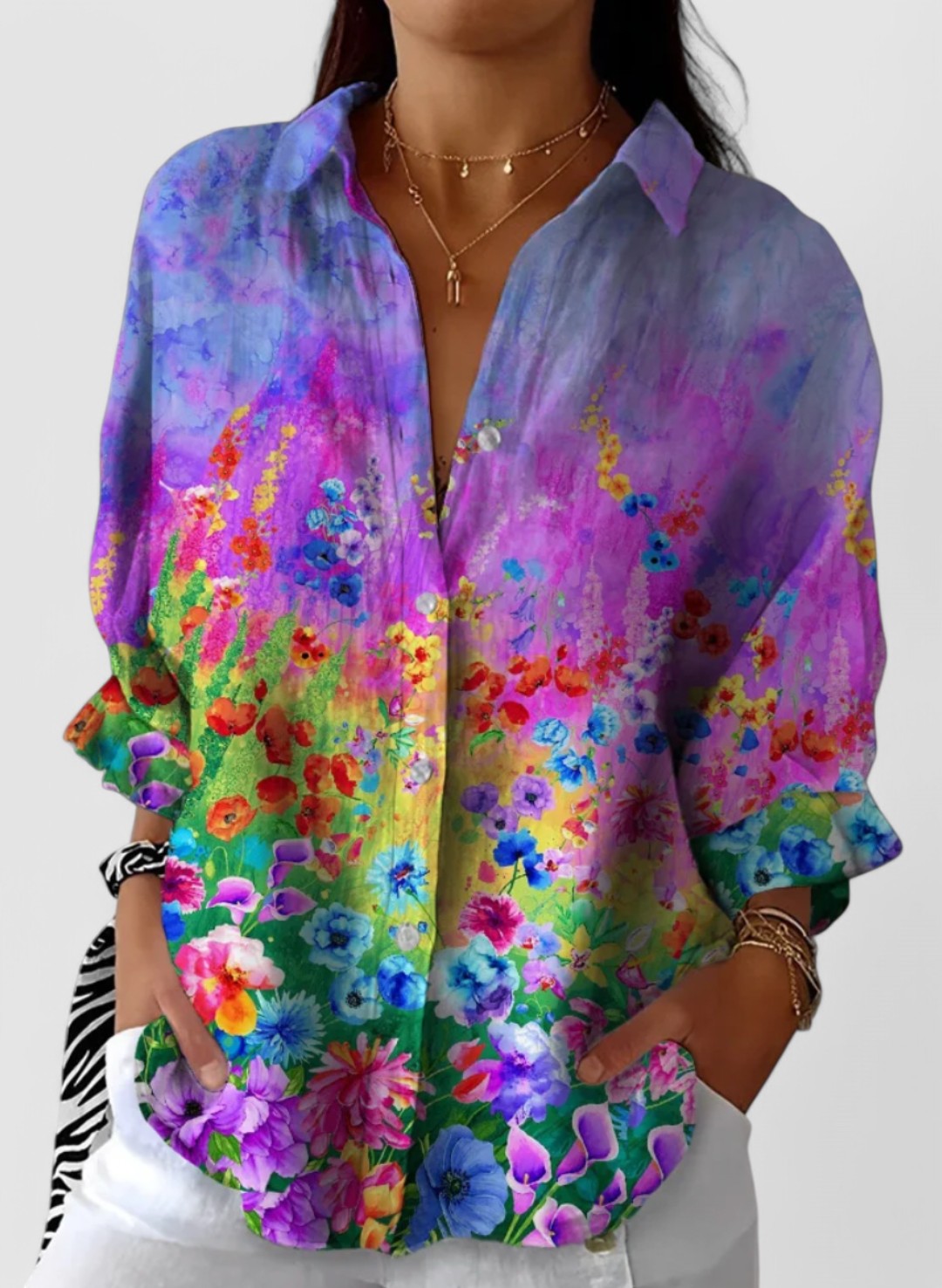 Charlotte | Bliss Button-Up Shirt