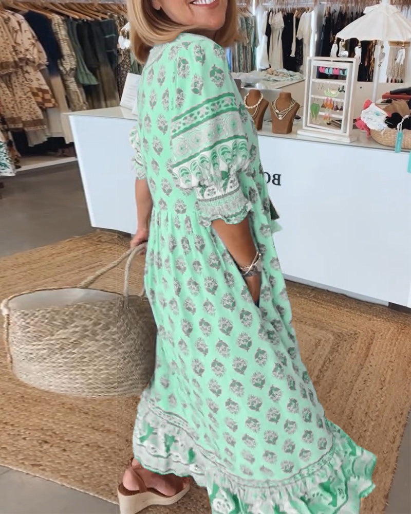 Jarrah | Boho-Chic Maxi Dress