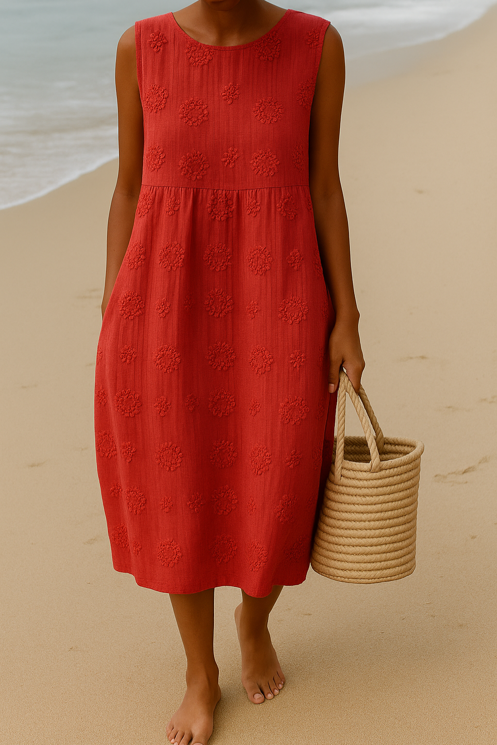 Lena™| Elegant Floral Dress