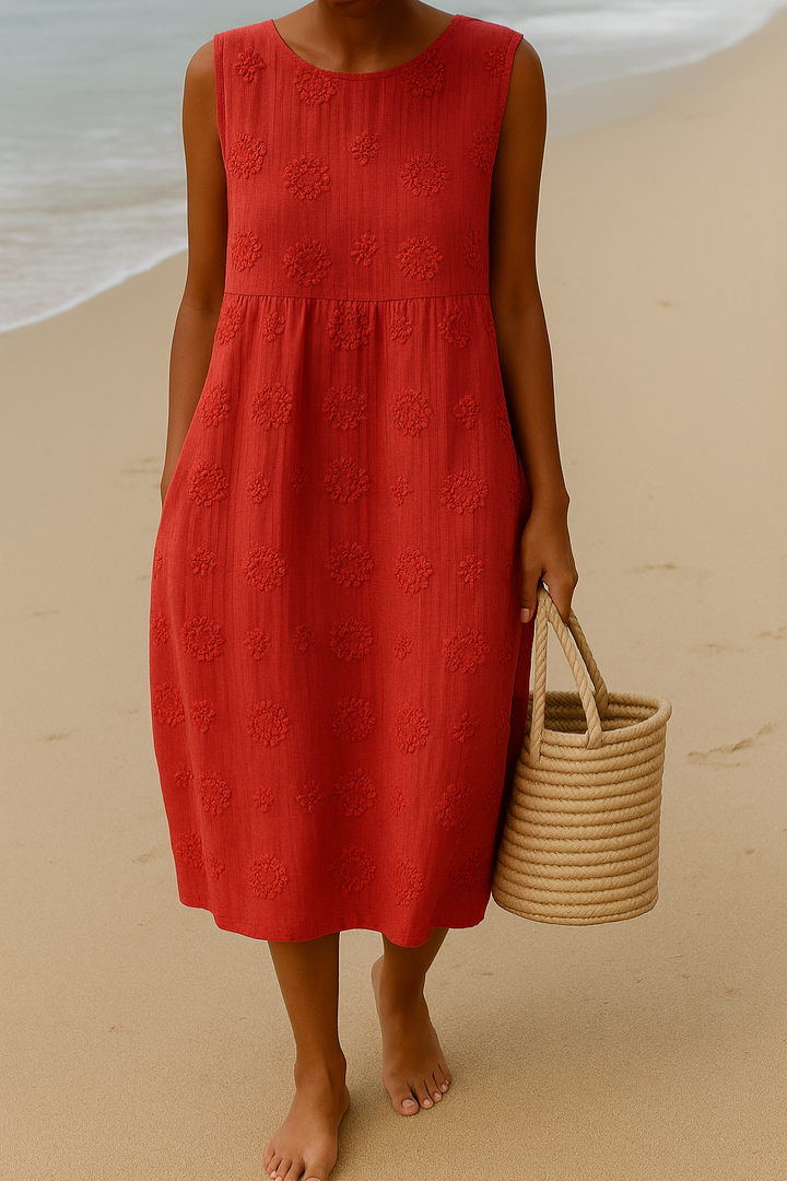 Lena™| Elegant Floral Dress