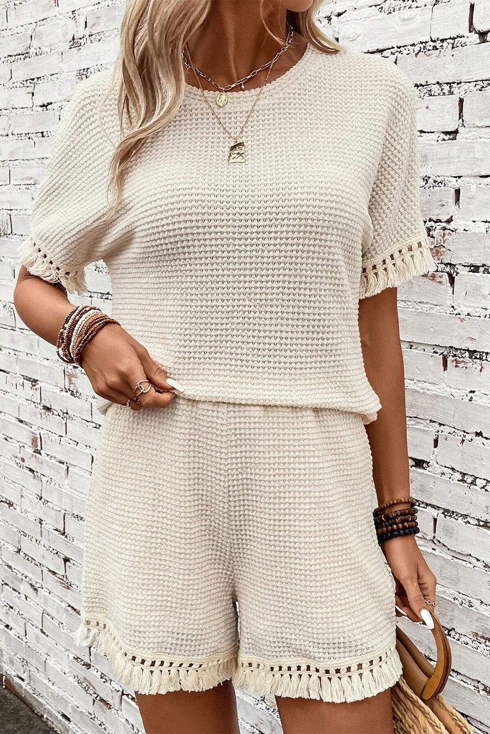 Allirea™ | Boho Fringe Two-Piece Set