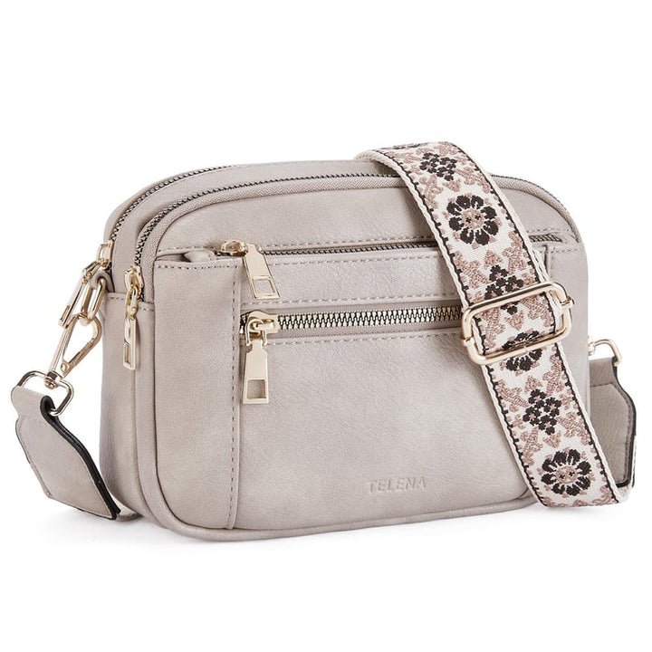Cora | Refined Leather Crossbody Bag