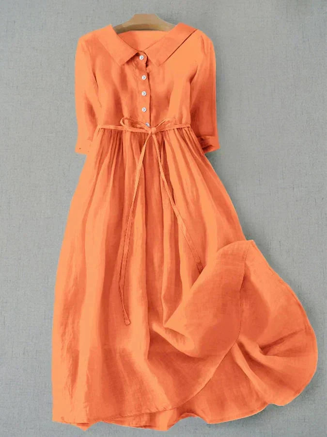 Alessa™ -  Casual Button-up Dress