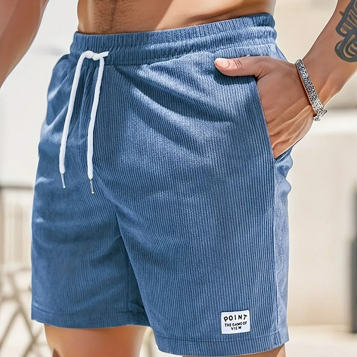 Johnny­­­™ - Ribbed Men's Shorts
