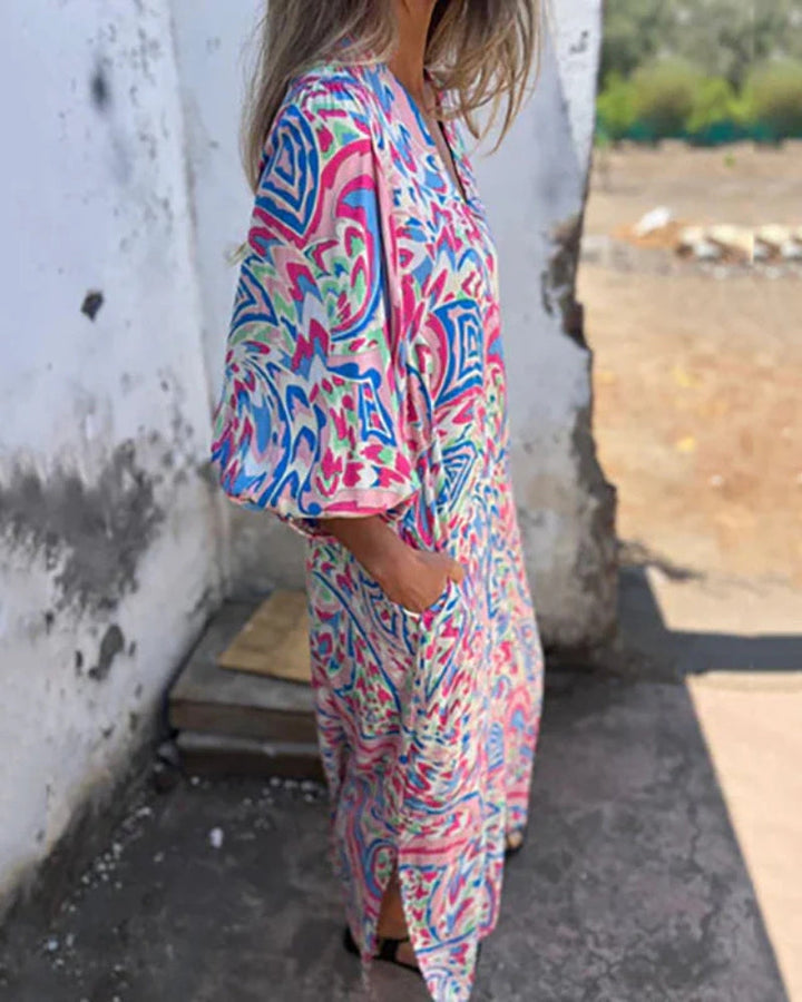 Zahara | Bohemian Maxi Dress