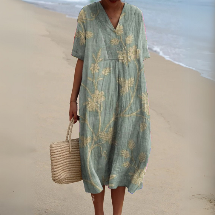 Eleanor™ - Radiant Floral Dress