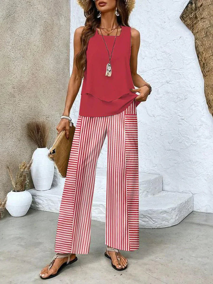Angela™ | Elegant Two-Piece Summer Set
