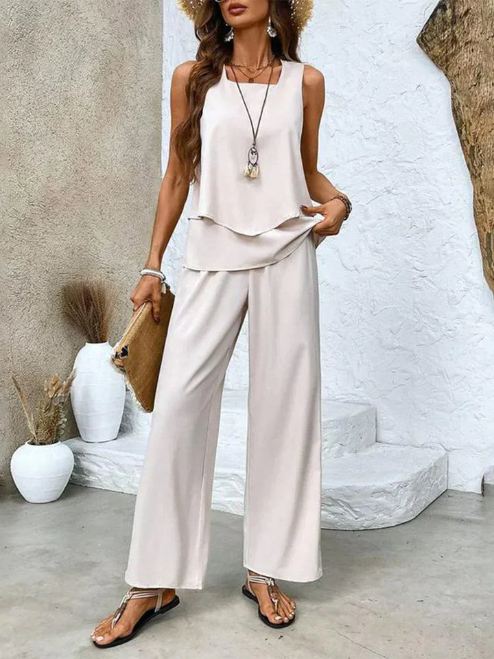 Angela™ | Elegant Two-Piece Summer Set