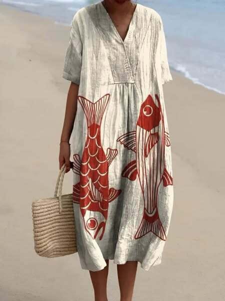 Margaret™ - Breezy Coastal Dress