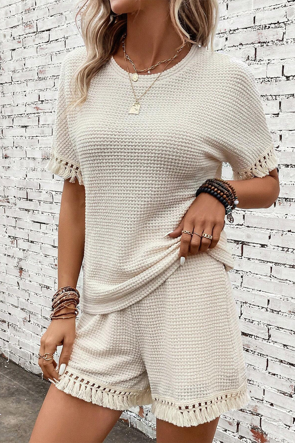 Allirea™ | Boho Fringe Two-Piece Set