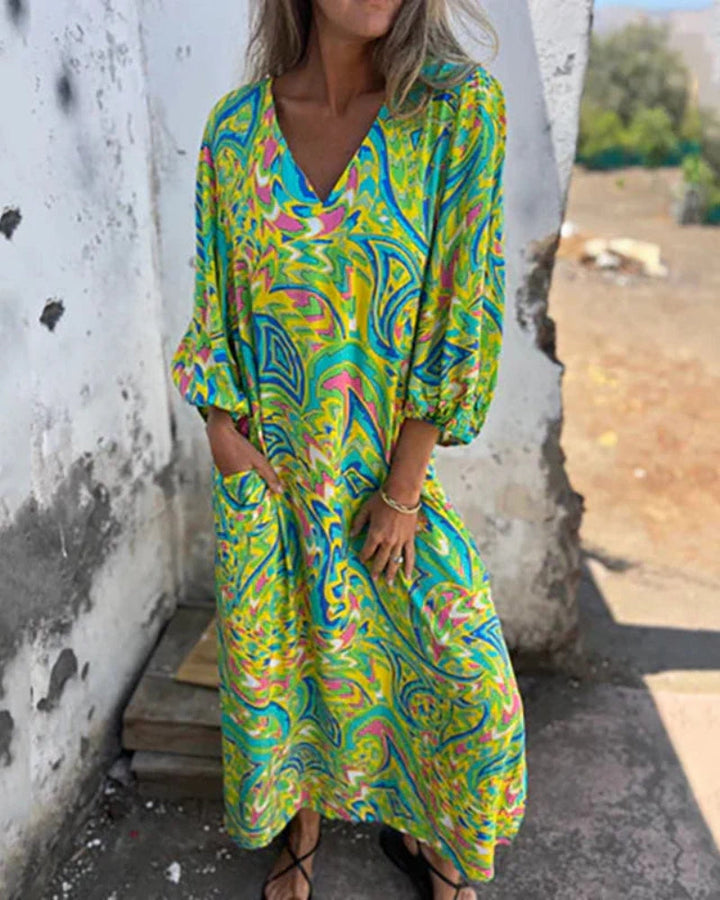 Zahara | Bohemian Maxi Dress