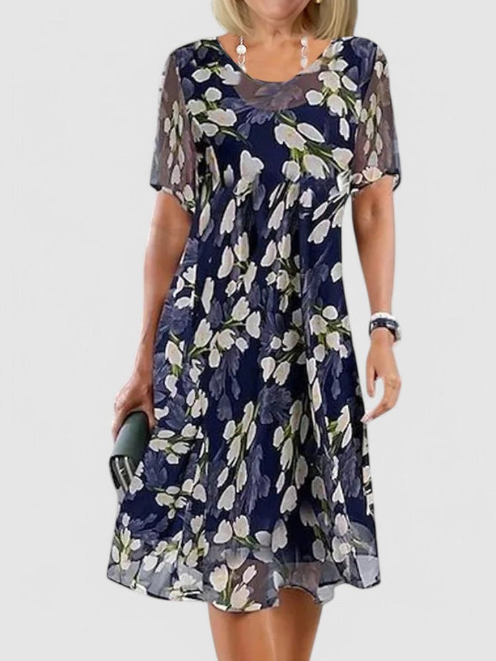 Cassidy™ | Double Layer Tunic Dress