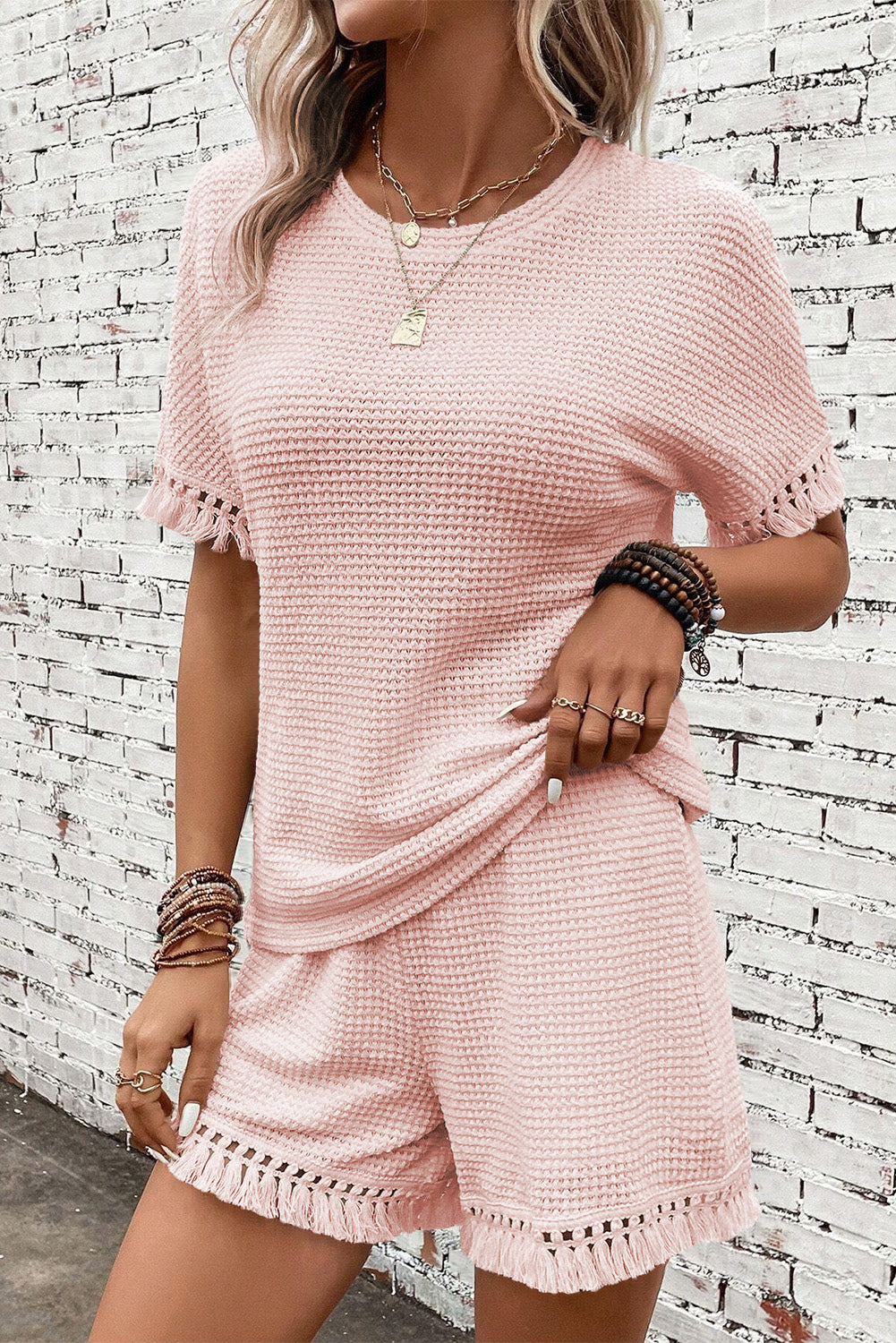 Allirea™ | Boho Fringe Two-Piece Set