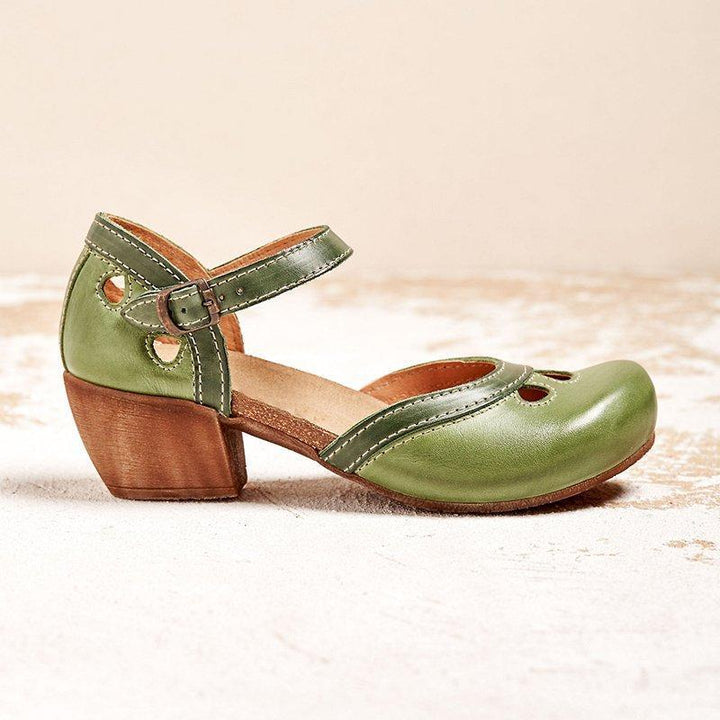 May |  Orthopedic Sandals with Low Heel