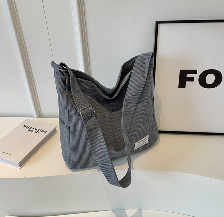 Maisha | Casual Corduroy Tote Bag