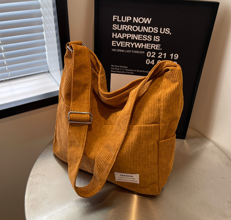 Maisha | Casual Corduroy Tote Bag