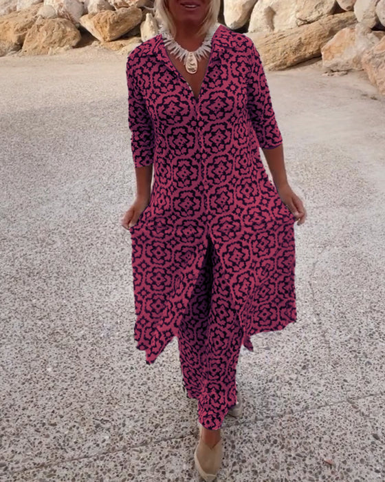 Everette |Geometric Two-Piece Set