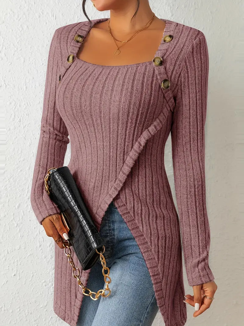 Adley™ | Stylish Button-Up Cardigan Sweater