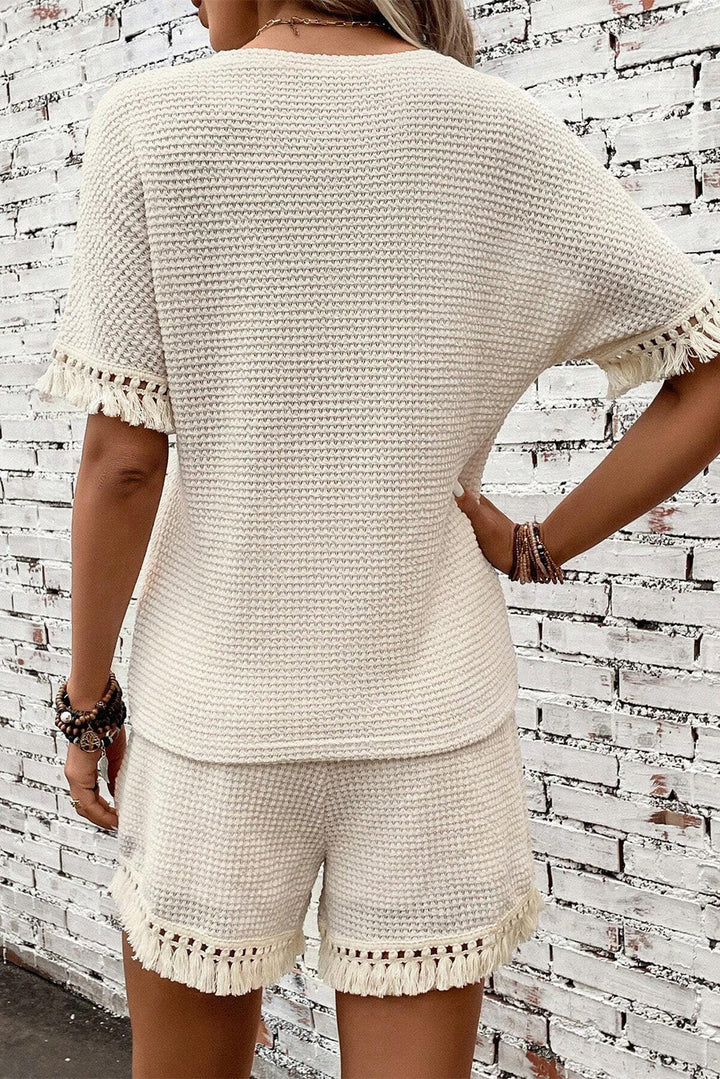 Allirea™ | Boho Fringe Two-Piece Set