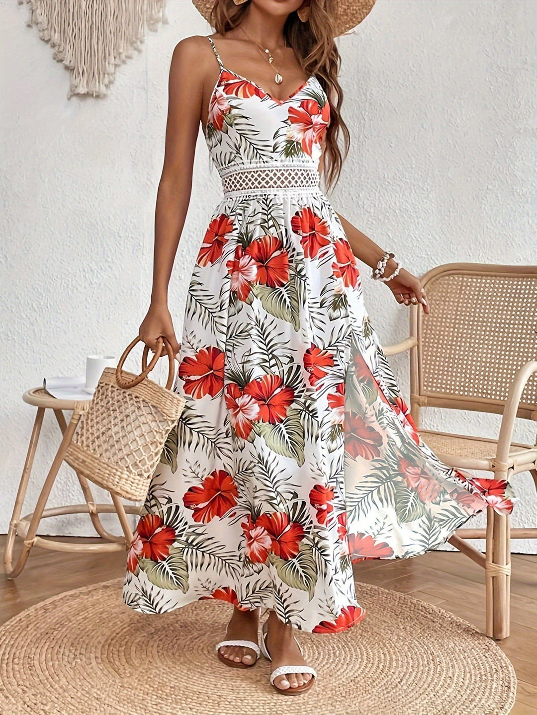 Remi™ | Elegant Floral Maxi Dress