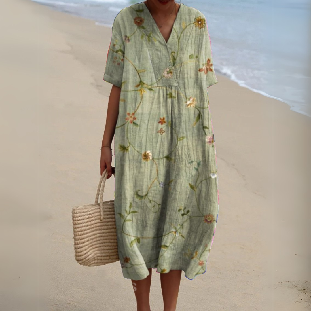 Eleanor™ - Radiant Floral Dress