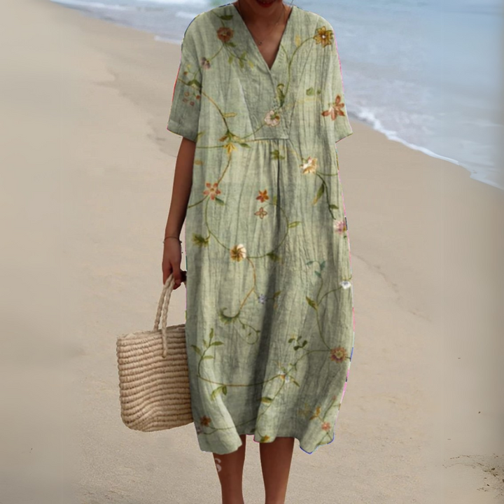 Eleanor™ - Radiant Floral Dress