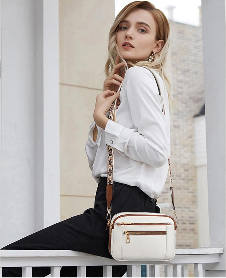 Cora | Refined Leather Crossbody Bag
