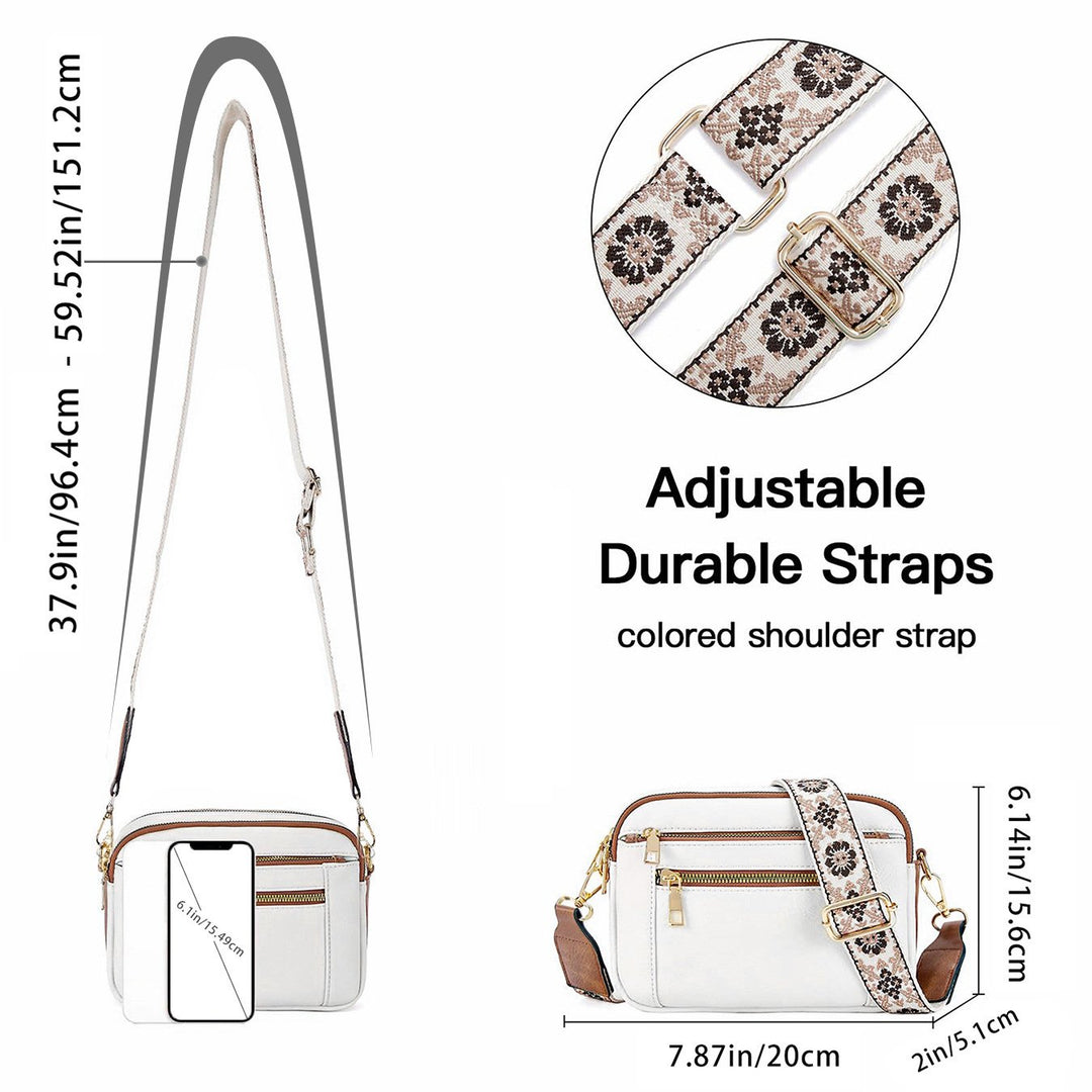 Cora | Refined Leather Crossbody Bag